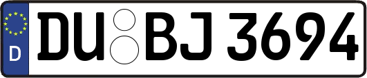 DU-BJ3694