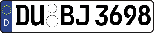 DU-BJ3698