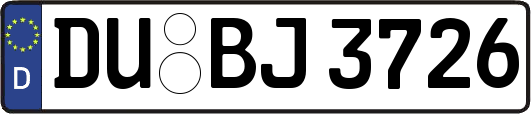 DU-BJ3726