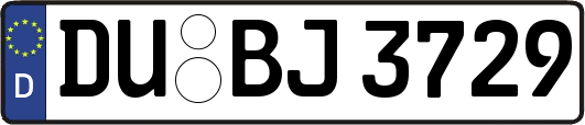 DU-BJ3729