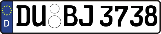 DU-BJ3738