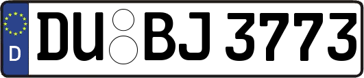 DU-BJ3773
