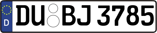 DU-BJ3785