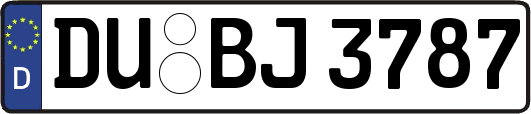 DU-BJ3787