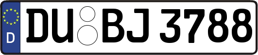 DU-BJ3788