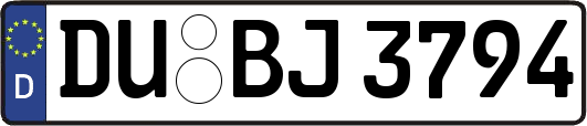 DU-BJ3794
