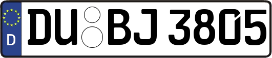 DU-BJ3805