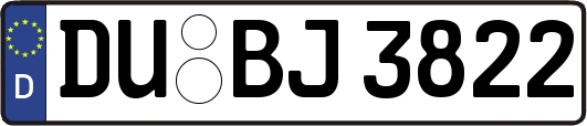 DU-BJ3822
