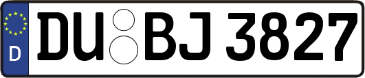 DU-BJ3827