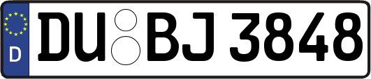 DU-BJ3848