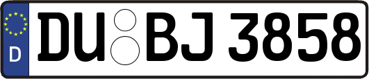 DU-BJ3858