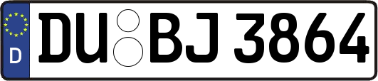 DU-BJ3864