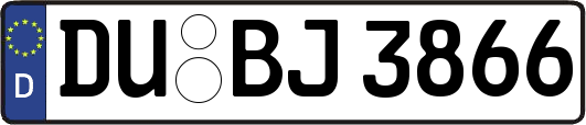 DU-BJ3866