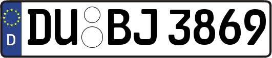 DU-BJ3869