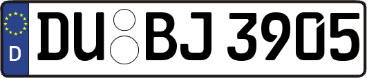 DU-BJ3905