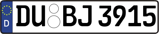DU-BJ3915