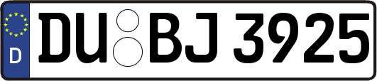 DU-BJ3925