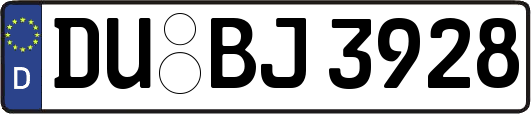 DU-BJ3928