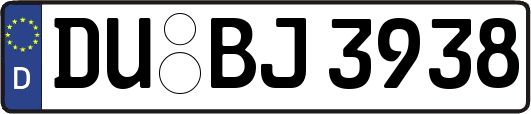 DU-BJ3938