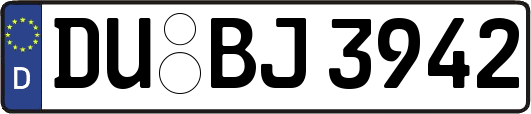 DU-BJ3942