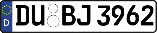 DU-BJ3962