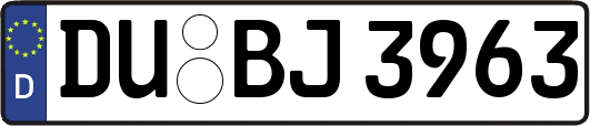 DU-BJ3963