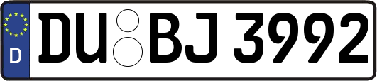 DU-BJ3992