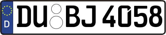 DU-BJ4058