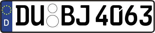DU-BJ4063