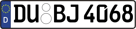 DU-BJ4068