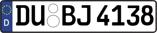 DU-BJ4138