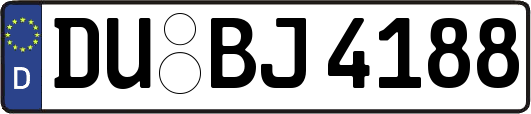 DU-BJ4188
