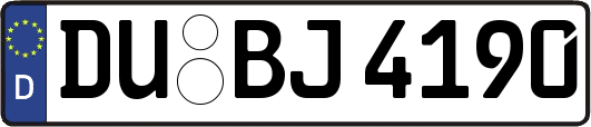 DU-BJ4190
