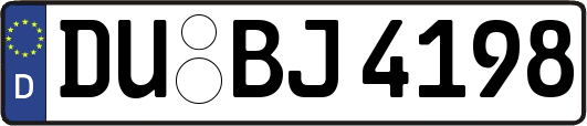 DU-BJ4198