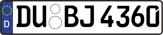 DU-BJ4360