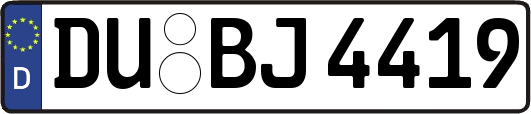 DU-BJ4419