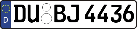 DU-BJ4436