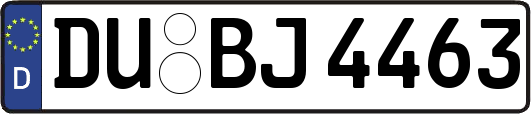 DU-BJ4463