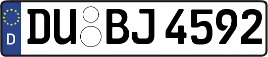DU-BJ4592