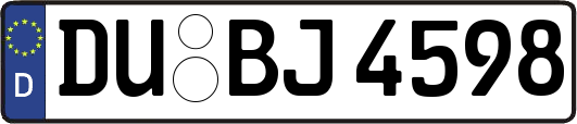 DU-BJ4598