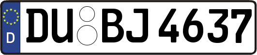 DU-BJ4637