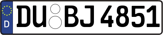 DU-BJ4851