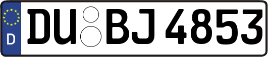 DU-BJ4853
