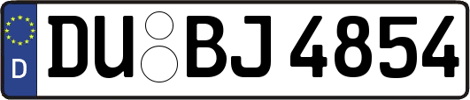 DU-BJ4854