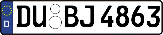 DU-BJ4863
