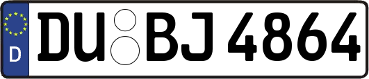 DU-BJ4864