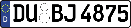 DU-BJ4875