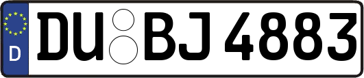 DU-BJ4883