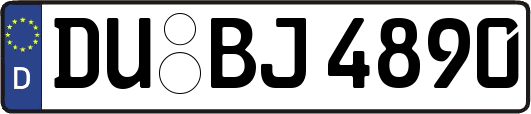 DU-BJ4890