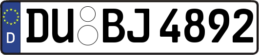 DU-BJ4892
